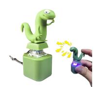 Lizard Keyring Sound,Lizard Button Keychain,Portable Anxiety Relief Keychain Button Toy,Fun Keyring with Colourful Lights,Keyboard Fidget Stress Reliever Toy with Unique Sound for Office Travel