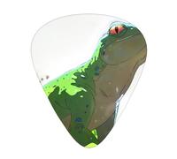 Lizard looking up at the sky Printed pick set - 12 pieces, thin, medium and thick guitar picks, suitable for guitar, bass, electric guitar and ukulele