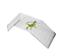 Lizard Lounger Hammock - Stainless Steel Mesh Reptile Climbing Lounger | Cooling Terrarium Bed For Bearded Dragon Gecko Frog Turtle Snake Gerbil, Cage Wall Mount Lounger For Enclosure Use