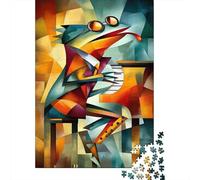 Lizard on Keys 1000 Piece Jigsaw Puzzle, 38x26cm/1000pcs, for Adults, Fresh Winter Hobby, Screen-Free Leisure And January Evenings