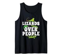 Lizard Over People - Reptile Breeder Reptile Owner Tank Top