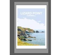 Lizard Point, Cornwall Notebook: Blank Lined Notebook, Journal, Cornish Gift Book Kernow