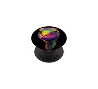 Lizard Reptiles Komodo Banded Dragon Water Monitor Lizard PopSockets Adhesive PopGrip