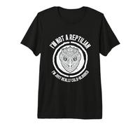 Lizard Reptilian Agenda Conspiracy Theory Premium T-Shirt