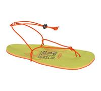 Lizard Roll Sandals Free time and Sportwear Unisex Adult, Green, Orange, 5 UK