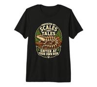 Lizard Scales Tales Protected Premium T-Shirt