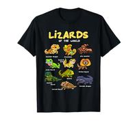 Lizard Shirt Lizard Animals of the World Reptile Herpetology T-Shirt