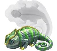 Lizard Silicone Animal Mould Epoxy Resin Casting Palm Size