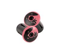 Lizard Skins DSP Bar Tape Screw in Plugs - Neon Pink