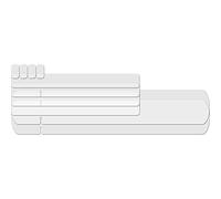 Lizard Skins Frame Protection 10 Pieces Clear