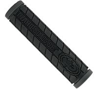 Lizard Skins Logo Grip Dual-Compound Push Fit Grips Black/Grey for MTB Cycling