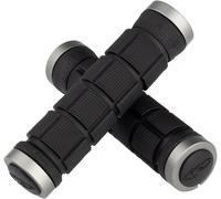 Lizard Skins North Shore NorthShore Lock-On MTB Mountain Bike Grips - Black/Grey