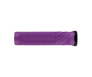Lizard Skins Pair of Wasatch Grips with Lock Ring, Purple