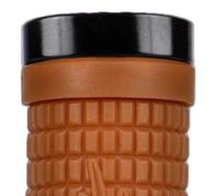 Lizard Skins Peaty Lock On Grips Orange 130 mm