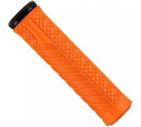 Lizard Skins Single-Clamp Lock-On Charger Evo Grips - Orange (One Size