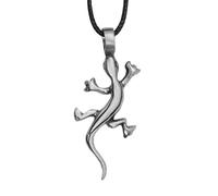 Lizard spiritual symbol Pendant Necklace (survival, adaptation, transformation)