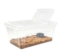Lizard Terrarium Transparent Ventilated Large Lizard Terrarium | Chameleon gecko tank suitable for frogs, amphibians, reptiles, arachnids, tortoises, jumping spiders, bearded dragons