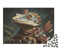Lizardman Adventurer Puzzle 1000pcs (75x50cm) Puzzles, Die Für Erwachsene Und Personen Ab 14 Jahren Geeignet Sind
