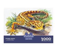 Lizards 1000 Pieces Premium Jigsaw Age 3+ Cool Collage Effect, Fun Details, Educational, Challenging Puzzle Games 70x50cm/1000pcs