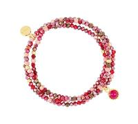 Lizas Bracelet and necklace at the same time, pearl bracelet, pearl necklace in many colours, Mittelgroße, Synthetic, No Gemstone