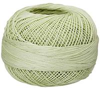 LIZBETH Handy Hands 210-Yard Cotton Thread, 25gm, Light Pistachio Green