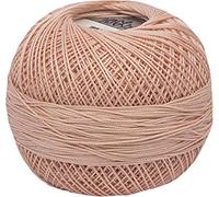 LIZBETH HANDY HANDS Crochet Cotton SZ Lght, Peach Light, Size 40