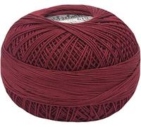 LIZBETH HANDY HANDS Crochet Cotton SZ VICTRN, Victorian Red, Size 40