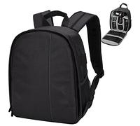 Lizbin Camera Backpack Professional Camera Bag for DSLR/SLR Mirrorless Camera, Photography Backpack Case for Women Men Photographers, Camera Case Compatible with Canon Nikon Sony Digital Lens (Grey)