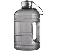 Lizbin Water Jug 1.9L Big Water Bottle, Large Capacity Sports Water Bottle, Leak proof Container Portable Wide Mouth Water Bottles for Outdoor Sports Travel Fitness Gym Cycling Camping Hiking (Black)