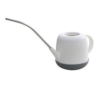 Lizbin Watering Can for Indoor Plants with Long Spout, Plant Watering Can, Watering Cans Indoor Plants, Small Watering Cans for House Plants, Flowers, Succulents 1L/34oz (White)