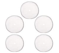 LIZEALUCKY 5PCS Reusable Filter Mesh Stainless Steel Coffee Filter 80 Mesh French Press Replacement Filter for 600ml French Press Pot Accessory