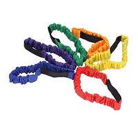 LIZEALUCKY 6pcs 3 Legged Race Bands for Adults, Reusable Elastic Race Bands Relay Race Bands Legged Race Bands Outdoor Summer Party Games Supply for Relay Race Game Carnival Field Day
