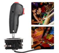 LIZEALUCKY 8 Way Flight Joystick with Trigger and Top Fire Button, Game Stick Grip Flying Joystick with Micromotion for Video Game Arcade Game