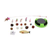 LIZEALUCKY Cat Mouse Catching Toy Set Interactive Funny Cat Toys