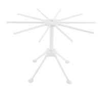 LIZEALUCKY Collapsible Pasta Drying Rack Plastic Foldable Homemade Fresh Spaghetti Stand Dryer Noodle Hanger for Kitchen(White)