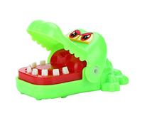 LIZEALUCKY Cute Cartoon Crocodile Mouth Bite Fingers Toy, Funny Family Games Play Toys, Crocodile Dentist Game for 3 4 5 6 Year Olds Boys Girls (Green)