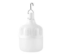 LIZEALUCKY Emergency-Light-Bulb-Rechargeable, Stay Lighting When Power Failure, 80W 80mm LED Emergency Light Bulb USB Rechargeable Bulb for Outdoor Night Market Stalls