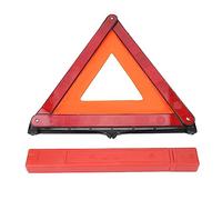 LIZEALUCKY Emergency Warning Triangle Triangle, Safety Triangles Foldable Car Road Reflective Fault Sign Board Stop with Carrying Case for Breakdown Roadside Hazard Cars Vans Trucks