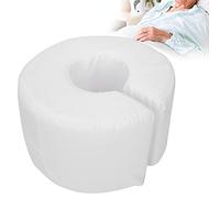 LIZEALUCKY Hand Ankle Foam Cushion, Cotton Cover Hand Leg Ankle Donut Shaped Foam Elevator Cushion Elevation Pillows Pads with Washable Cover Leg Hand Lifting Pillow Stabilizer