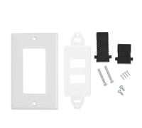 LIZEALUCKY HDMI USB3.0 Two in one Integrated Multimedia Wall Panel Audio Video Socket DURABLE STRONG CONNECTION ENGINEERING SCENE