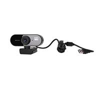 LIZEALUCKY High Definition 1080P Auto Focusing HD Webcam Streaming Camera for Video Conferences Desktop Notebook Black