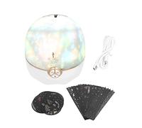 LIZEALUCKY Lucky Star Projection Lamp Portable 3 Colors Ambient Lamp USB Powered Night Light for Home