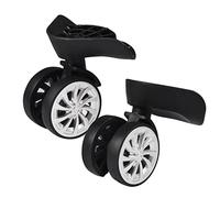 LIZEALUCKY Luggage Suitcase Wheels,Pack of 2 Swivel Wheel Replacement Spinner Luggage Travel Suitcase Wheels Plastic Bearings Repair Set for Luggage Kits
