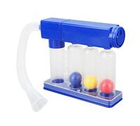 LIZEALUCKY Lung Exerciser,3-Ball Deep Lung Breathing Exerciser Spirometer Breathing Balls Safe Breath Exercise System Respirometer for Lung Training, Lung Trainer,Respiratory Training