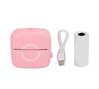 LIZEALUCKY Mini Thermal Printer Portable Handheld Sticker Printer 200DPI USB Rechargeable Small Smart Bug Printer Suitable for Office Home Use