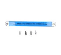LIZEALUCKY Offset Extension Wrench Set Impact Multifunctional Innovative Versatile Tool Adapters with High Carbon Steel Material