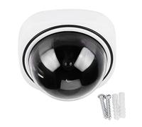 LIZEALUCKY Outdoor Indoor Camera Wireless Home Security Dome Simulated Camera Video Dummy Surveillance Camera for Homes and Business
