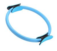 LIZEALUCKY Pilates Ring, Double Handle Exercise Circle, Pelvic Floor Exerciser and Thigh Toner w/Non-Slip Dual Grip, Fitness Circle for Yoga, Core Training (Blue)