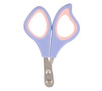 LIZEALUCKY Stainless Steel Cat Nail Trimmers, Claw Trimmer Pet Animal Clipper Grooming Clippers Cut Scissor Professional Cleaning Beauty for Dogs Puppies Rabbits Birds Small Cats (Purple Pink)