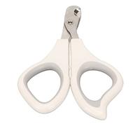 LIZEALUCKY Stainless Steel Cat Nail Trimmers, Claw Trimmer Pet Animal Clipper Grooming Clippers Cut Scissor Professional Cleaning Beauty for Dogs Puppies Rabbits Birds Small Cats (Grey White)